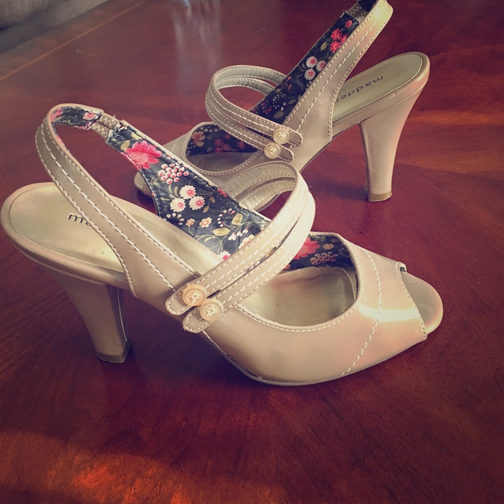 Madden Girl strapped Heels