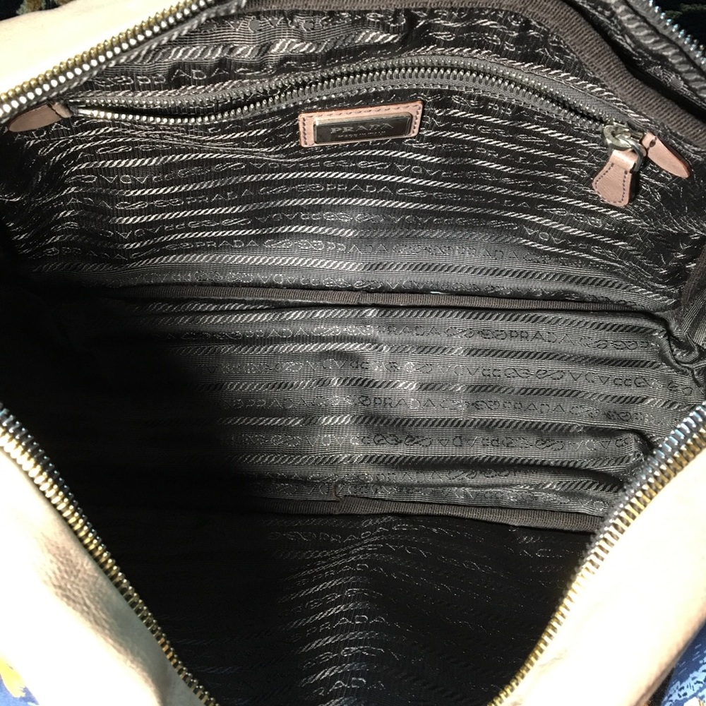 Prada Ardesia Ombré Glacé Calf Leather Bag - Picture 3 of 6