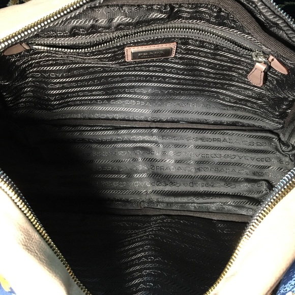 Prada Ardesia Ombré Glacé Calf Leather Bag - Picture 3 of 6