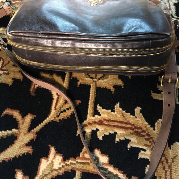 Prada Ardesia Ombré Glacé Calf Leather Bag - Picture 4 of 6