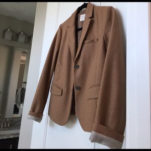 Brown boyfriend blazer