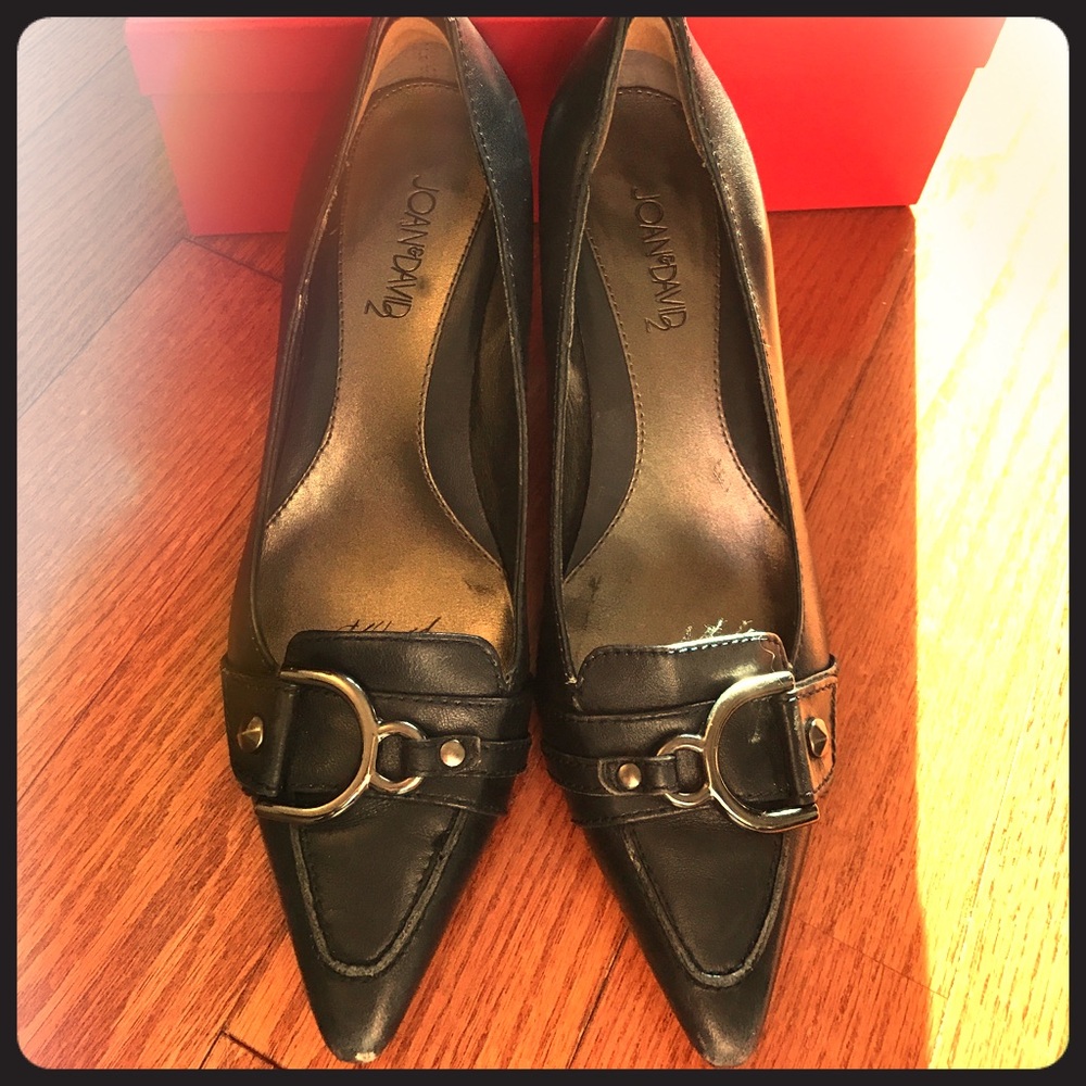 Joan and David 2 Navy blue luxury shoes