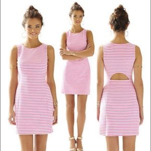 Lilly Pulitzer Stripped cut out back dress