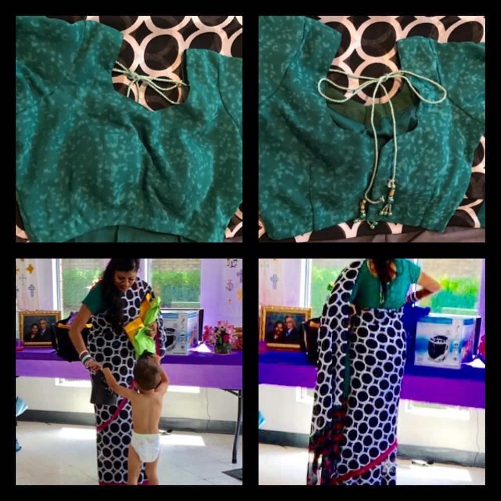 Saree with S Blouse