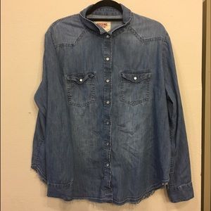 Denim Button Up