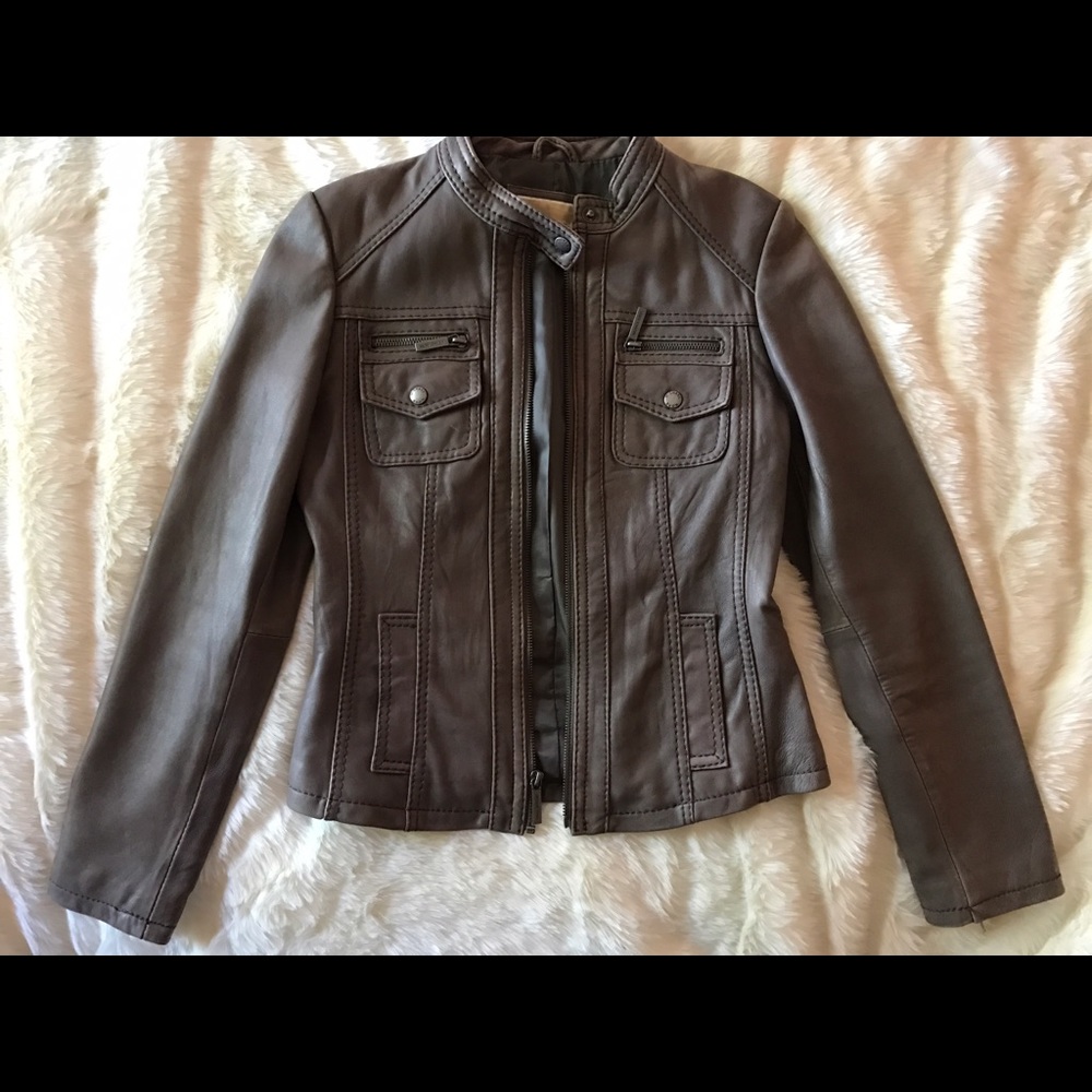 Michael Kors Leather Jacket