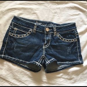 Miss Chic USA Jean Shorts