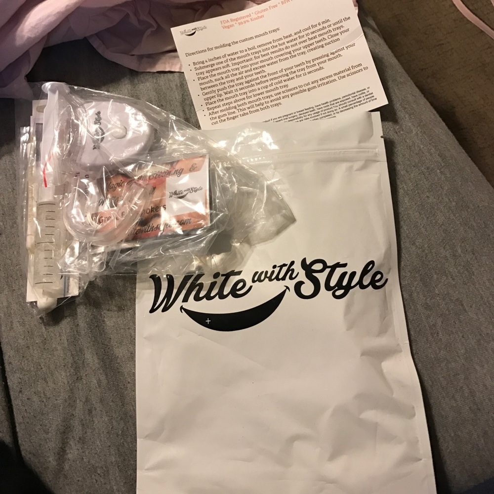 White with Style teeth whitening kit