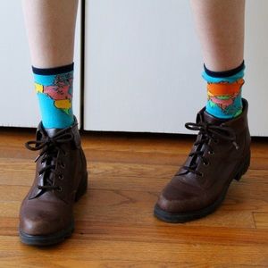 Lace Up Granny Boots