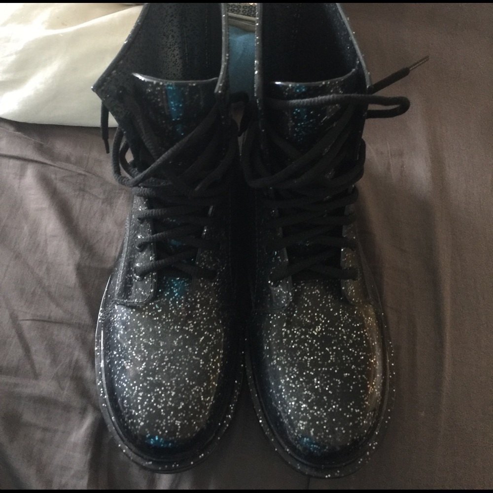 Rain Boots | Glitter Combat Style