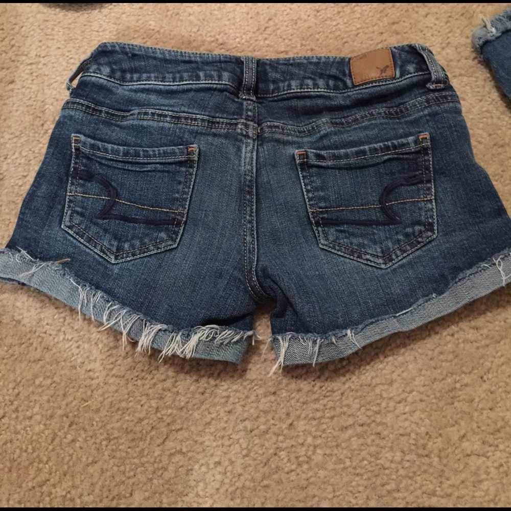 American Eagle size 00 Jean shorts. Stretchy.