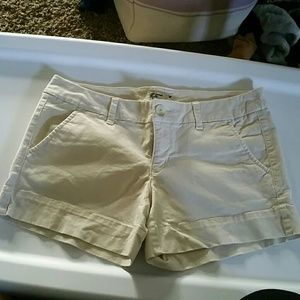 American Eagle Outfitters khaki shorts