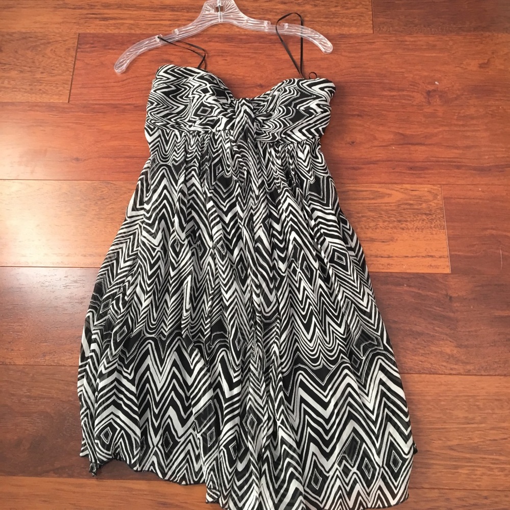 Strapless cocktail dress perfect for weddings