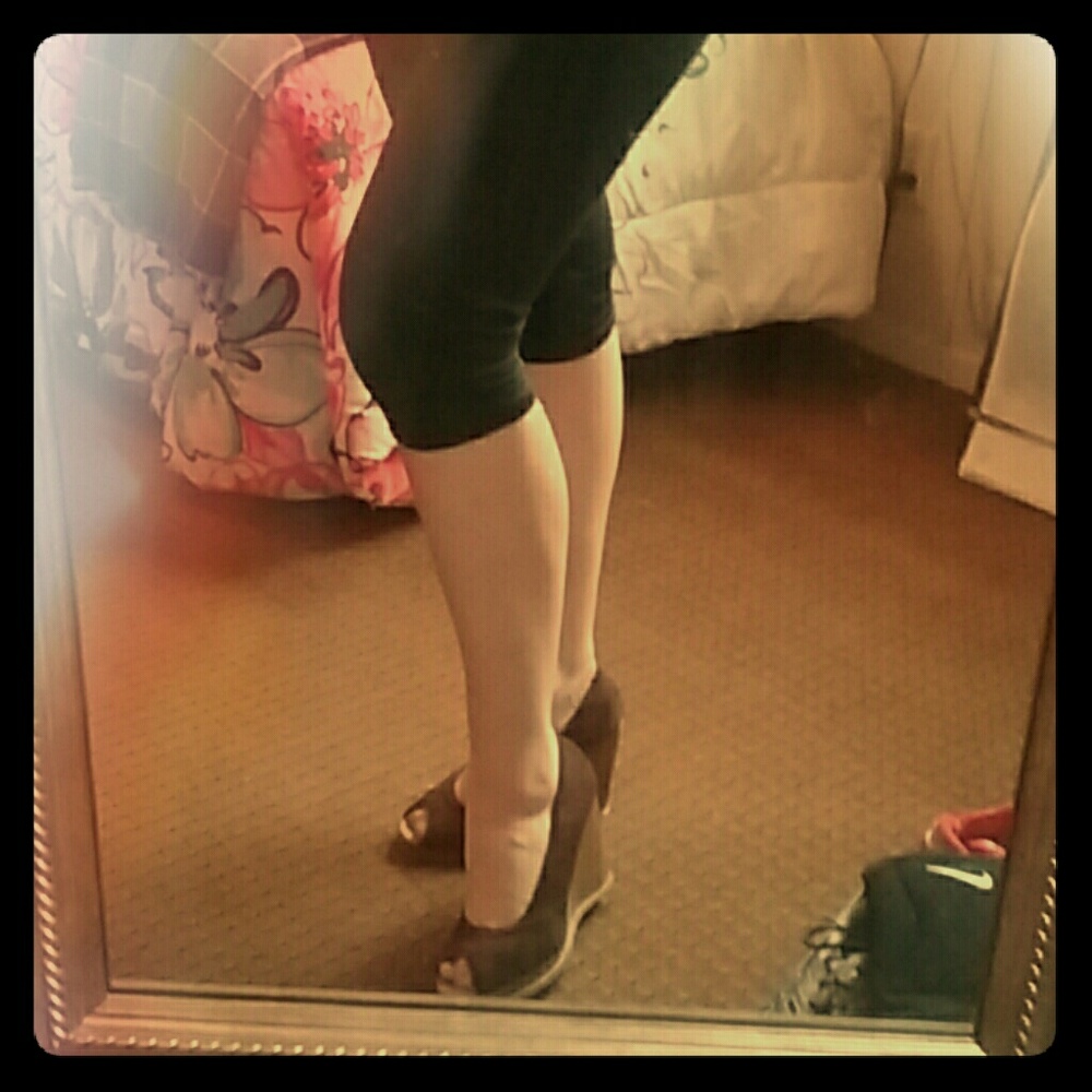 Cute Brown Wedges