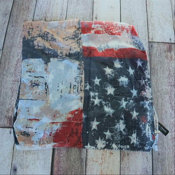 American flag Kimono wrap or Beach Cover new - Picture 7 of 8