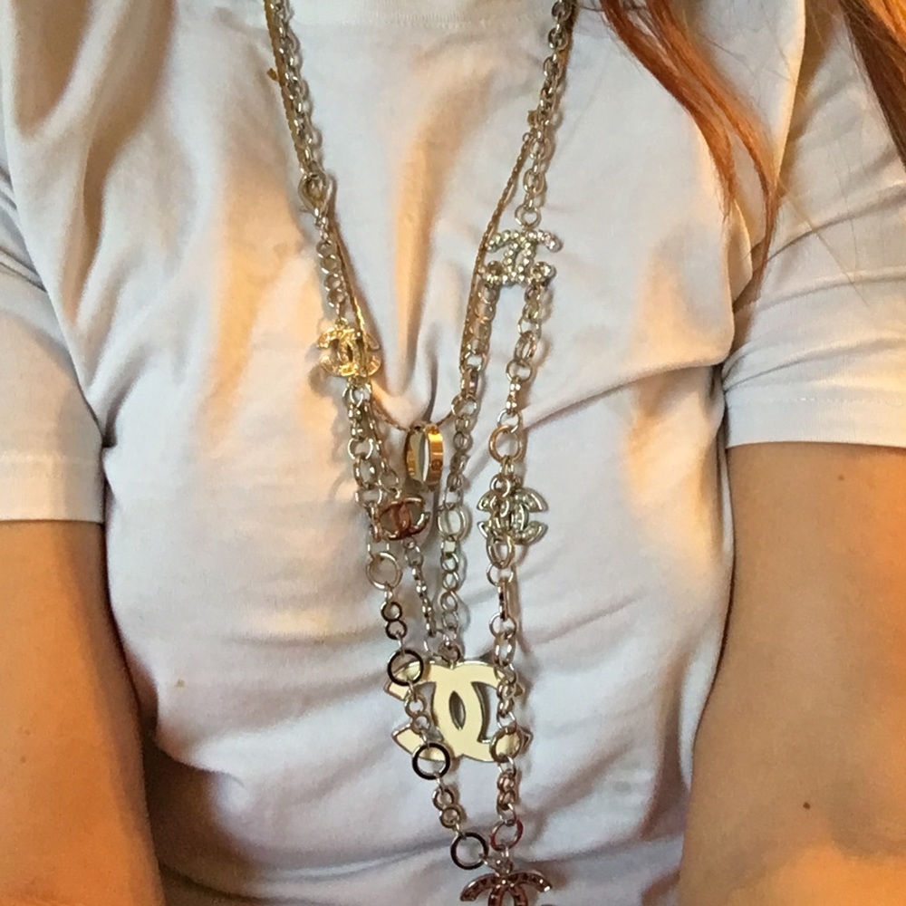 Chanel necklace, I have Earrings too