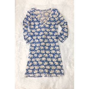 Lilly Pulitzer Elephant Tshirt Dress