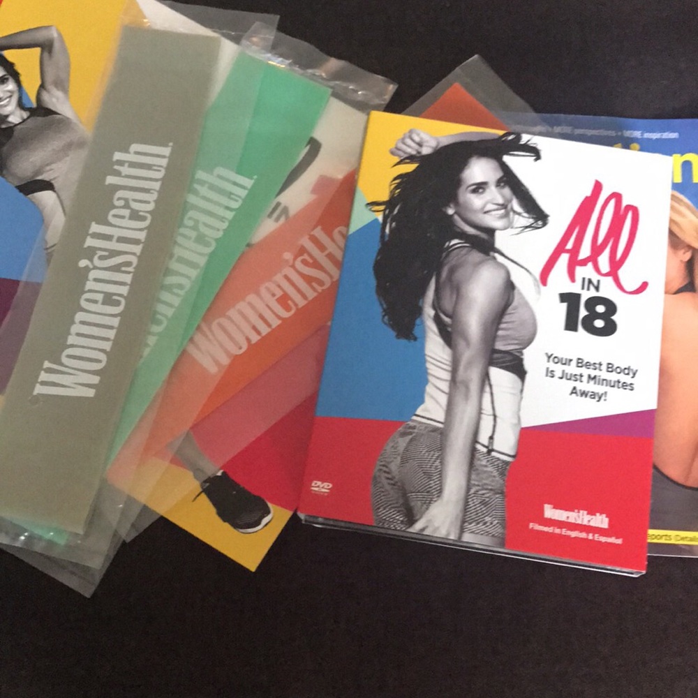 Women's Health All In 18 7 Disc Workout Program