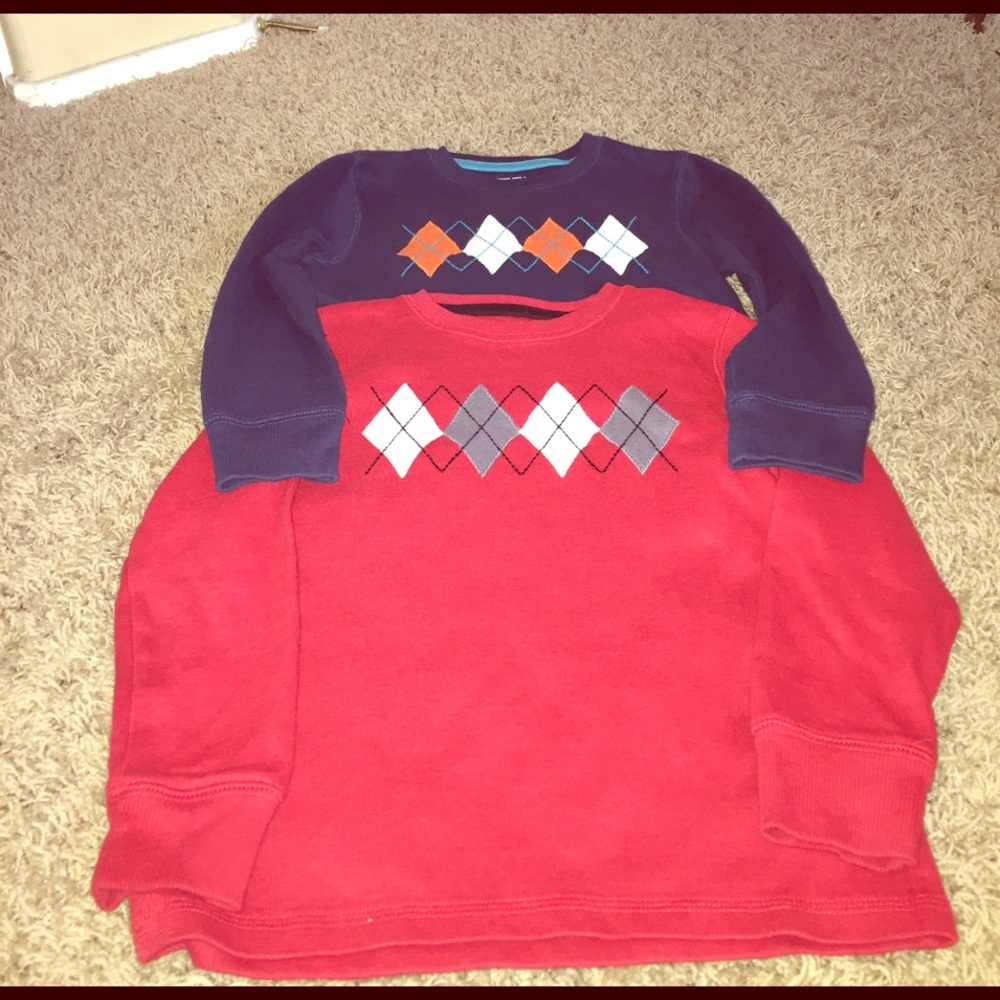 2 adorable boys' sweater