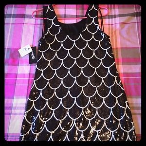 Oleg Cassini Sequin Dress