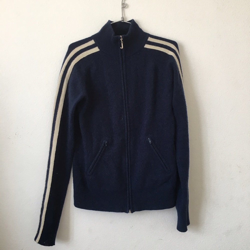*Juicy Couture* cashmere zip up sweater.