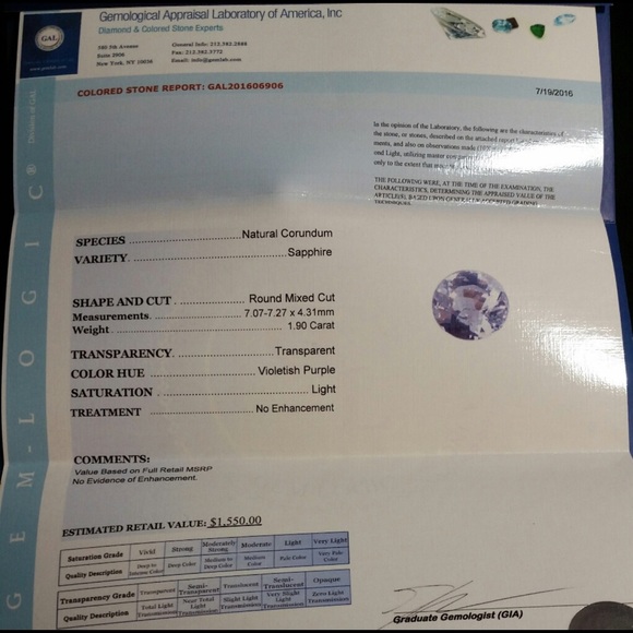 Gorgous Sapphire! - Picture 3 of 5