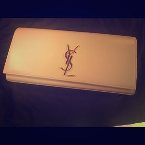 Classic monogram ysl clutch