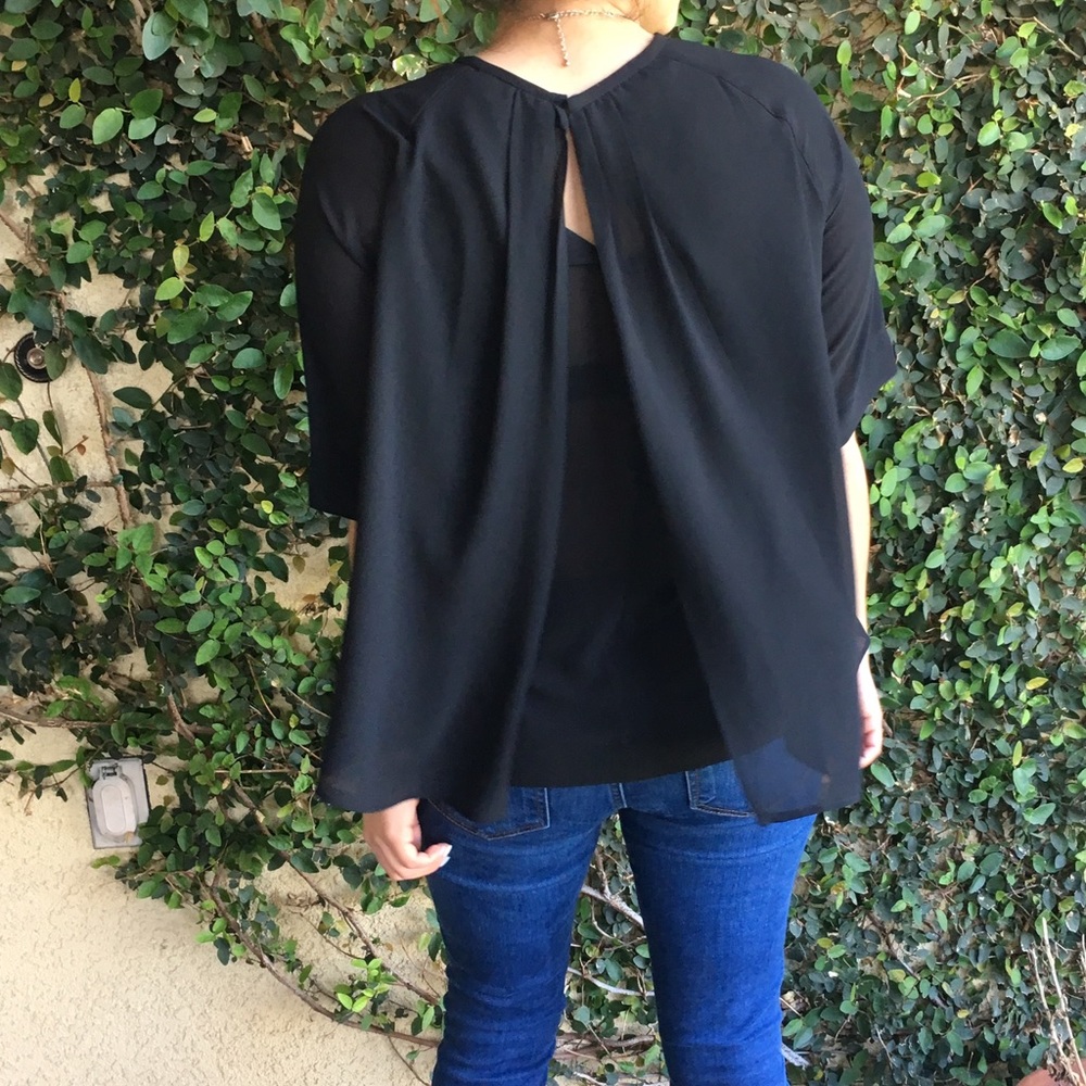 Flutter Back Blouse - Picture 7 of 8
