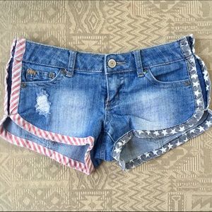 American flag shorts!