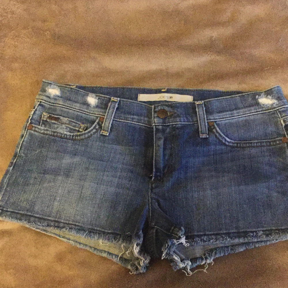 Joe's Jeans Scarlet Wash Denim Shorts
