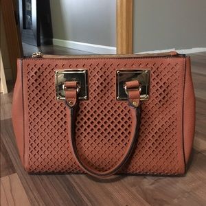 Cognac Color Handbag