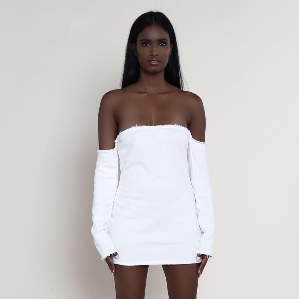 MATTE Brand South Dress in Ice