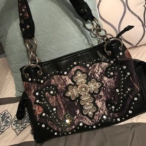 Camouflage ladies purse