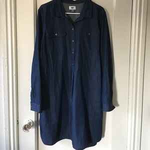 Denim/Chambray Shirt Dress