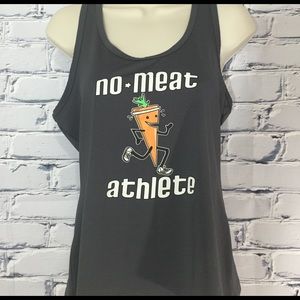 No Meat Athlete workout Tank size Large