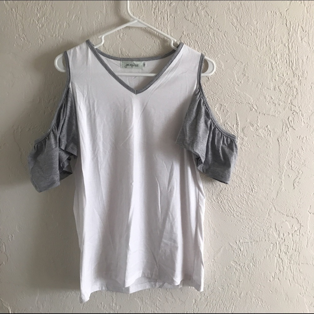 NWT Open Shoulder Top