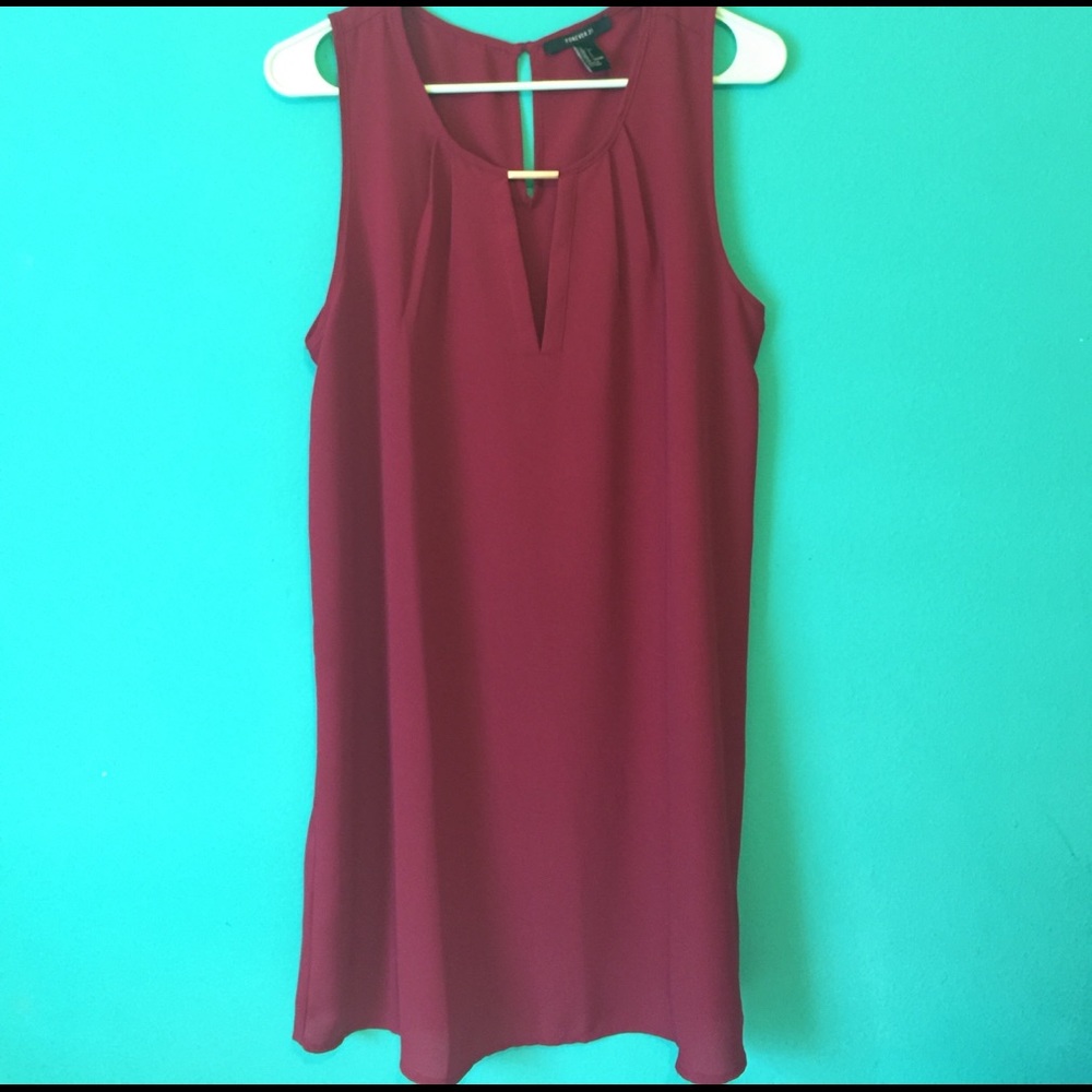 Simple Red Dress
