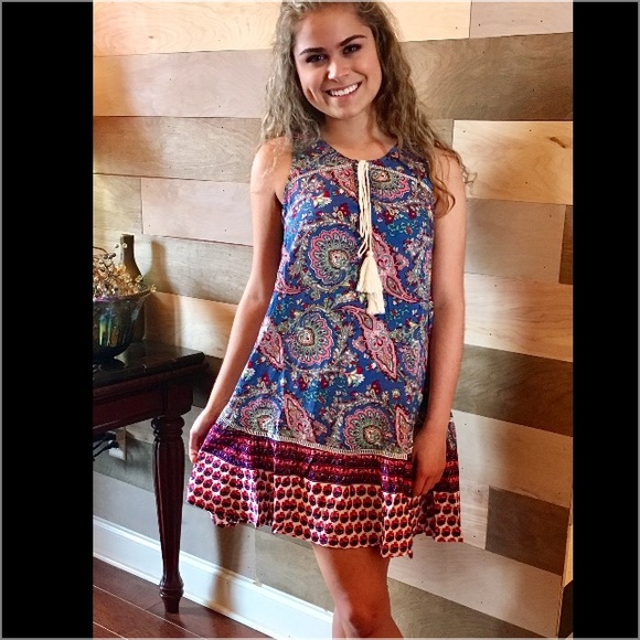 Boho Summer Dress - Picture 3 of 4