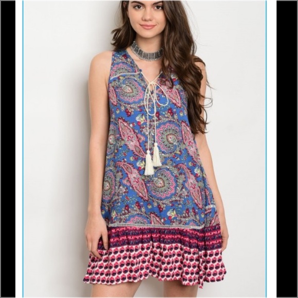 Boho Summer Dress - Picture 4 of 4