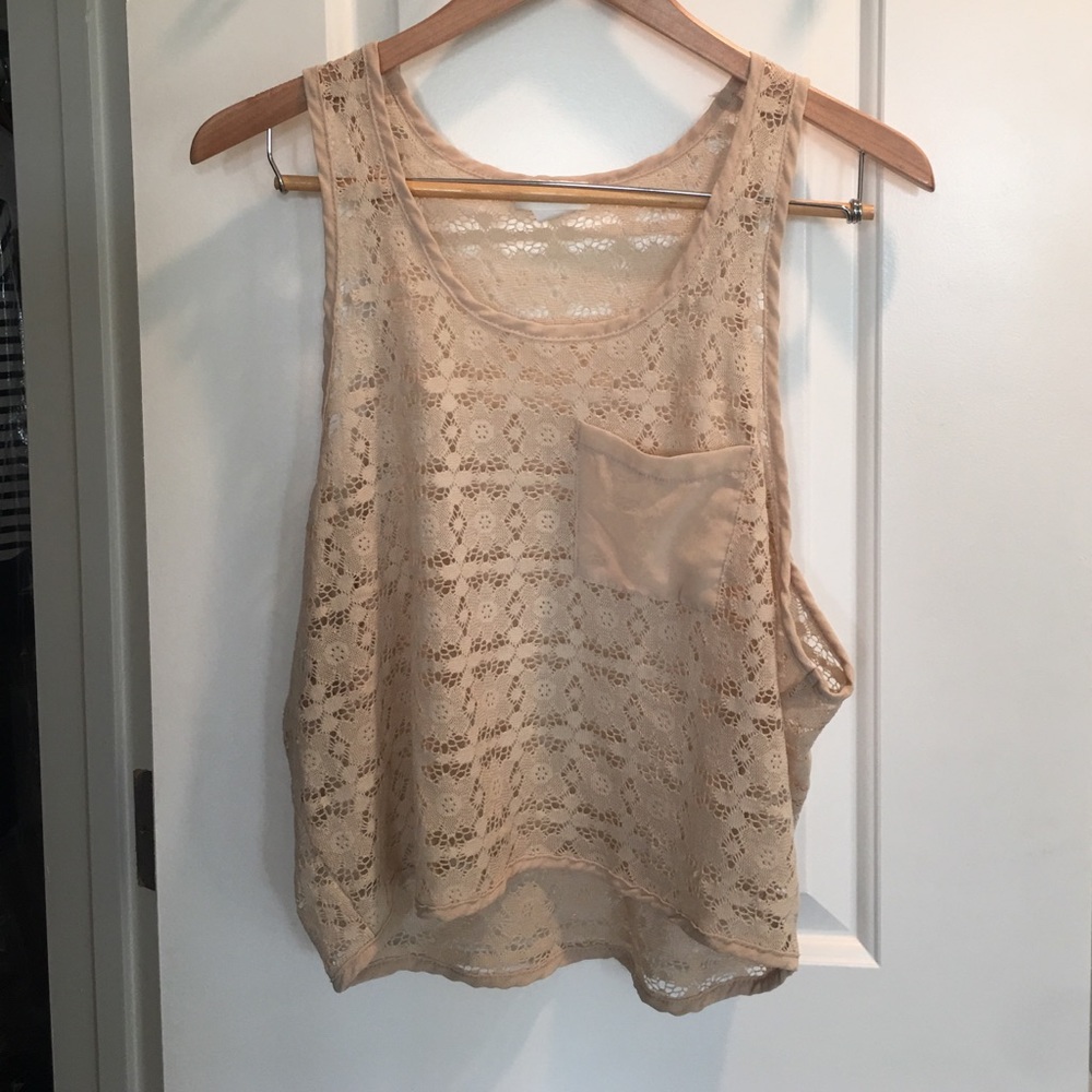 Tan tank top