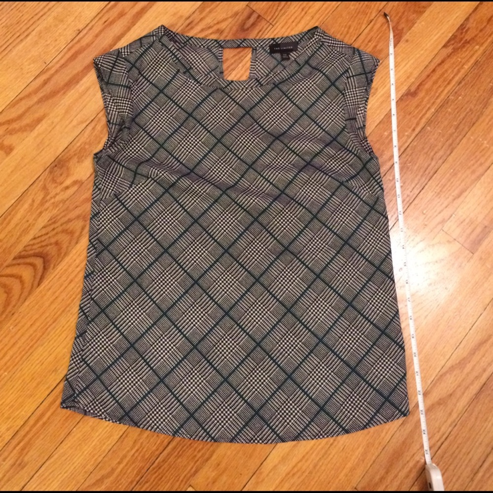 The Limited Houndstooth Blouse
