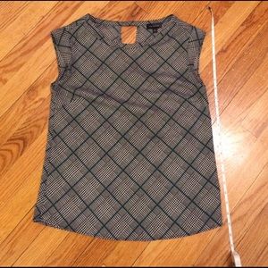 The Limited Houndstooth Blouse