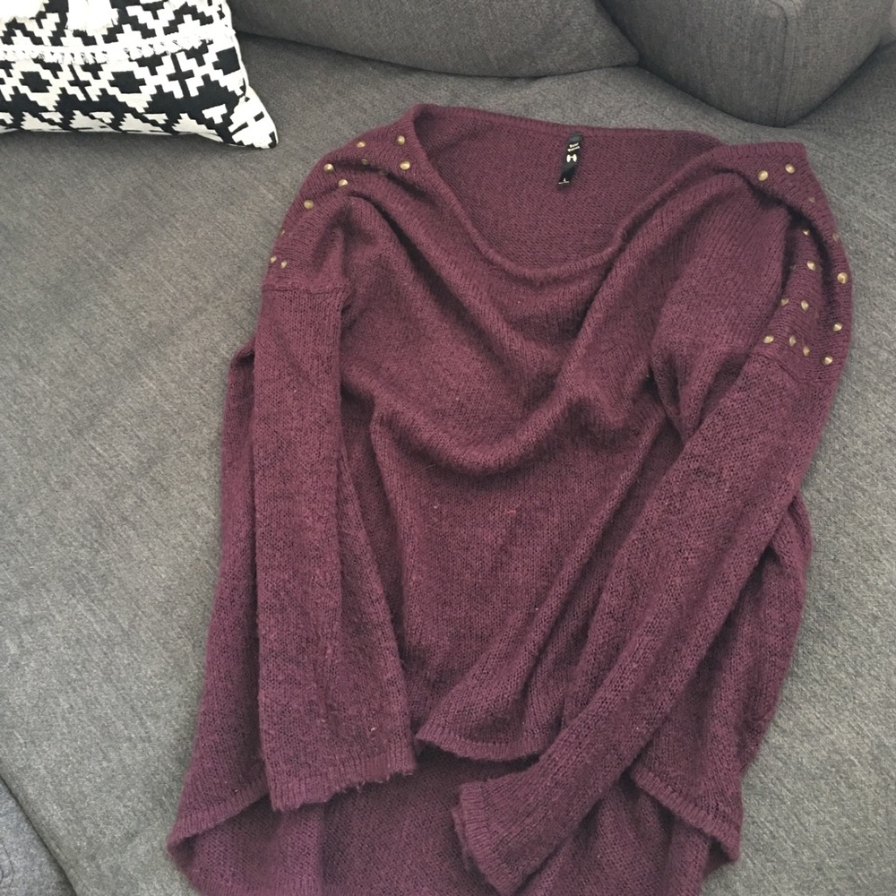Oversized slouchy knit