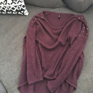 Oversized slouchy knit