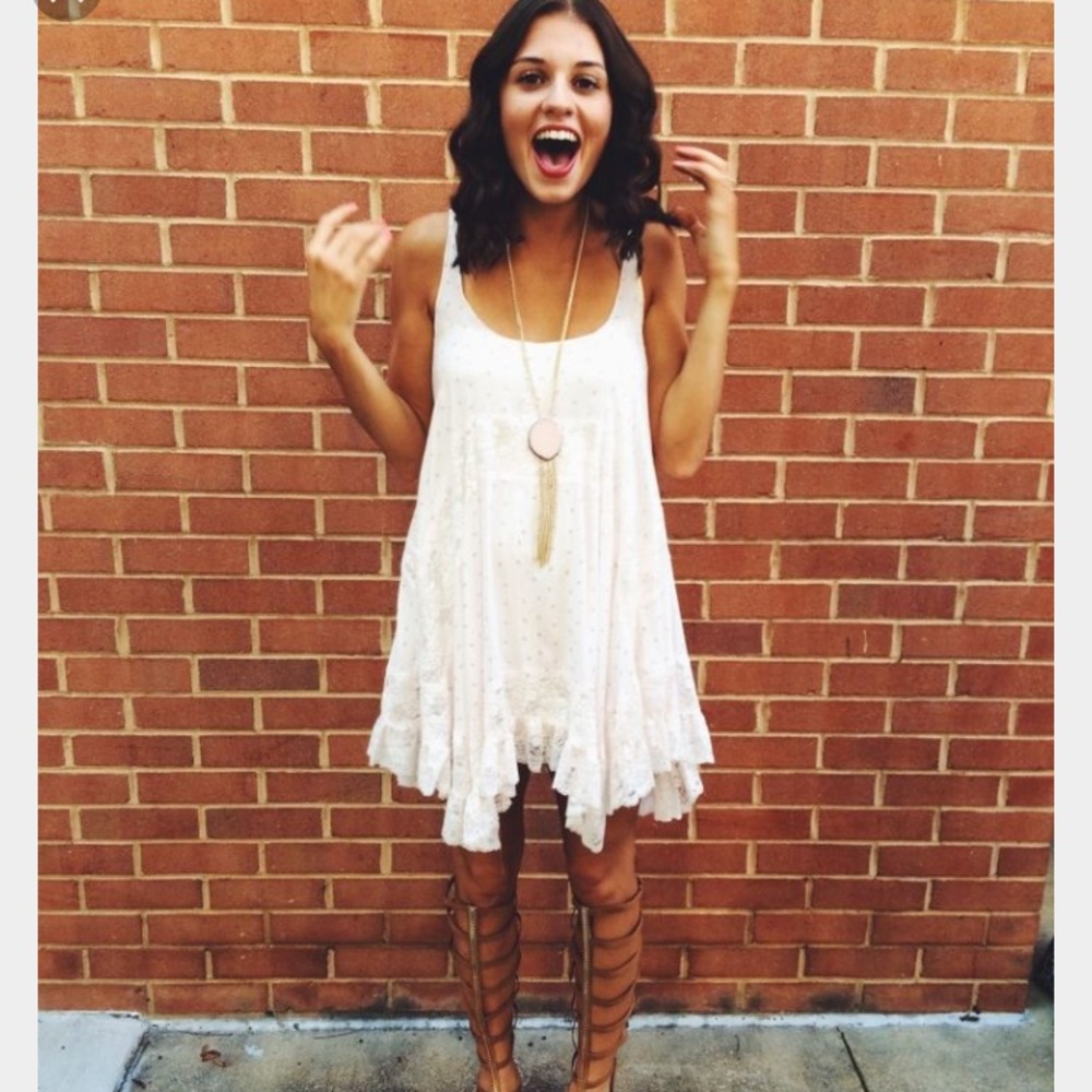 Free people maroon dress