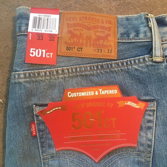 Levi's 501CT - 33W, 34L NEW - Picture 3 of 3