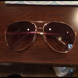 American Eagle Rose Gold Frame Aviators