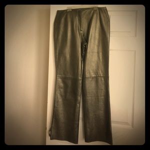 Leather pants