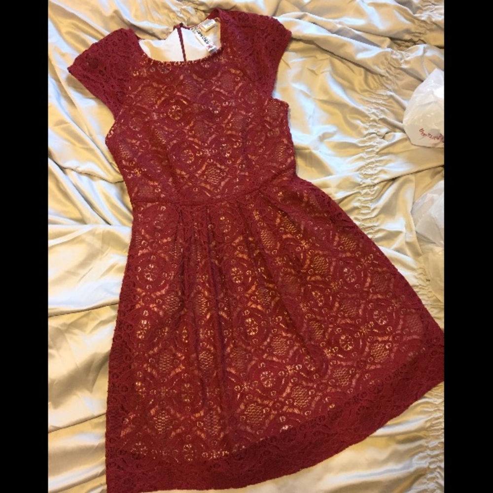 Red dress