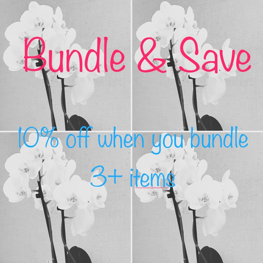 New inventory! Bundle 3+ items and save! ♥️